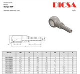 Banjo Hose Ends BSP Straight, HBBJ | TTA Hydraulics