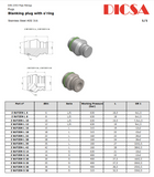 Blanking Plugs S Series Heavy, BUZ | TTA Hydraulics