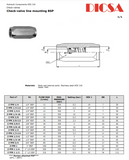 Check Valve BSP, In-Line, CV/BSP| TTA Hydraulics