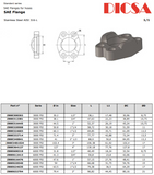Flange Solids 3000 and 6000 Series | TTA Hydraulics