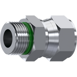 NPT Female to SAE Male Swivel Adaptor, MSAE/FN | TTA Hyd