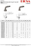 Metric Female Elbow 90 Hose End S Series | TTA Hydraulics