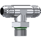 JIC Male T-Piece to SAE Male on the Branch, T/MJ/MSAE/MJ | TTA Hyd