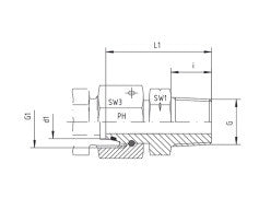 Swivel Connectors NPT wd S Series Heavy EGE | TTA Hydraulics